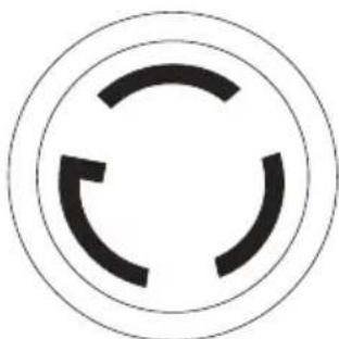 Generac G0071540 - Receptáculo de 120 V CA, 30 A - 1