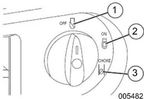 Generac G0071270 - Off/On/Choke Switch - 1