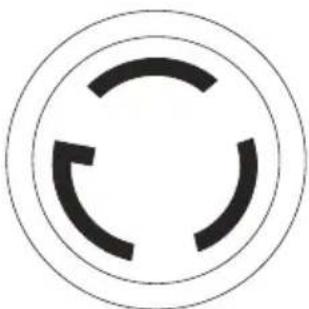 Generac G0071270 - Toma de corriente de 120 VCA, 30 Amp - 1