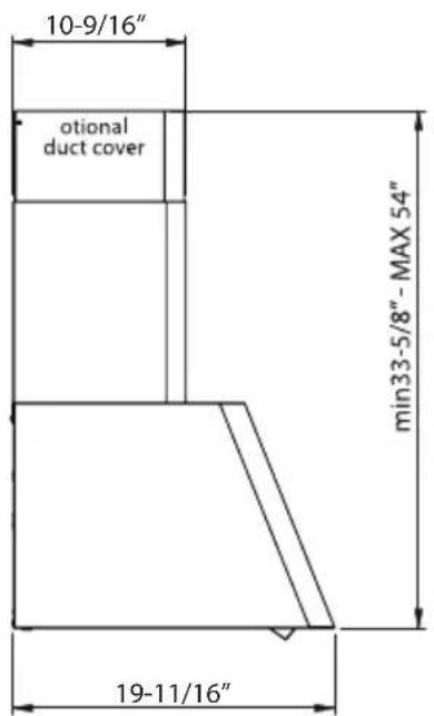Zephyr DME-E48AMBX - Hood Specifications - 3