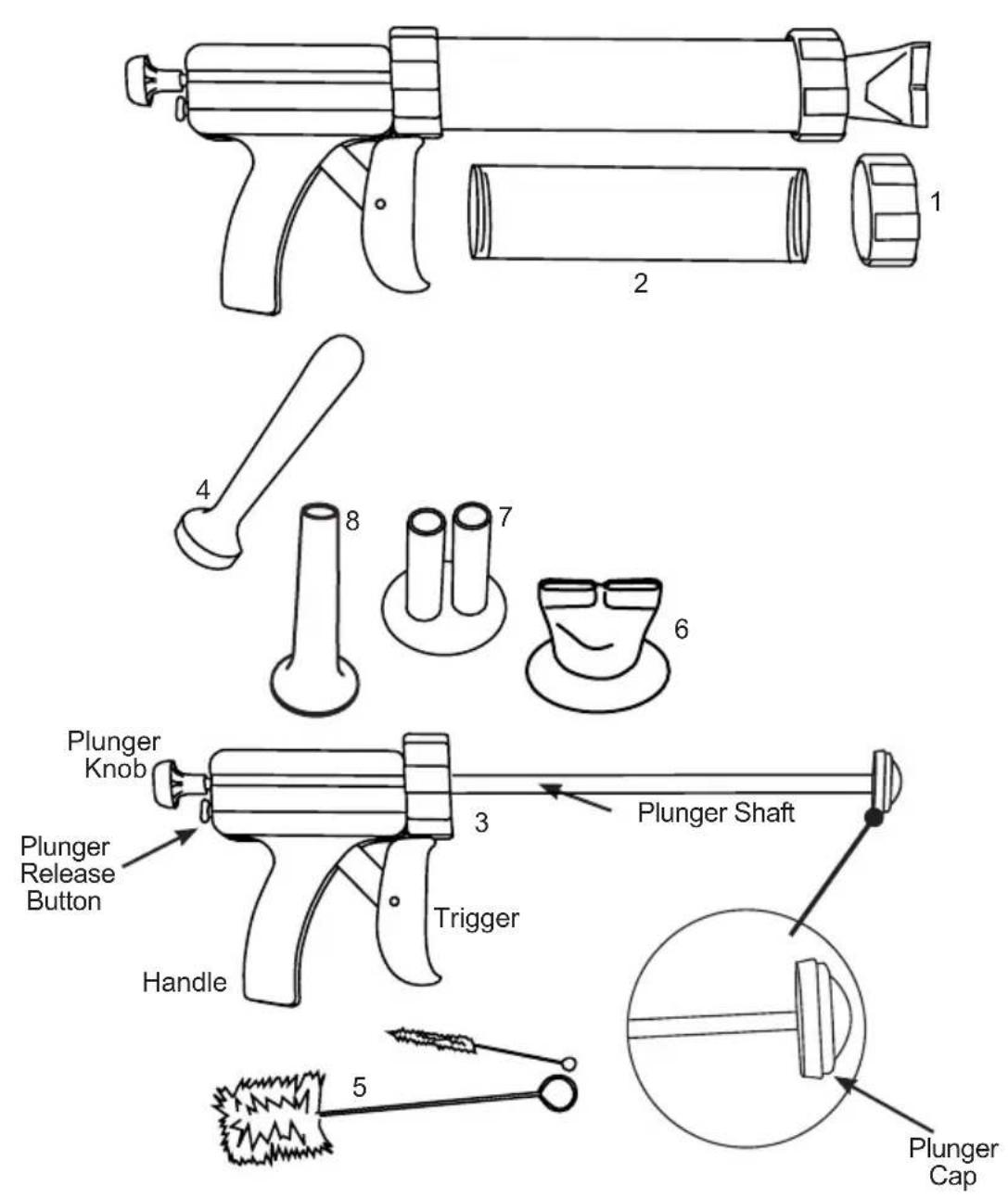 Weston 37-0260-W - JERKY GUN JR. - 1