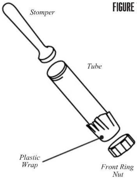 Weston 37-0260-W - PRE-FILLING TUBE INSTRUCTIONS EXTRA TUBES SOLD SEPARATELY - 1