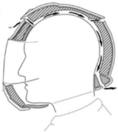 Schuberth C5 - BELÜFTUNG 4 - KOPFBELÜFTUNG - 2