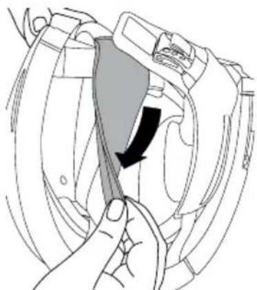 Schuberth C5 - intallatiOn CheeK paD - 2