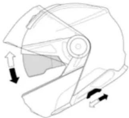 Schuberth C5 - Bedienung - 1