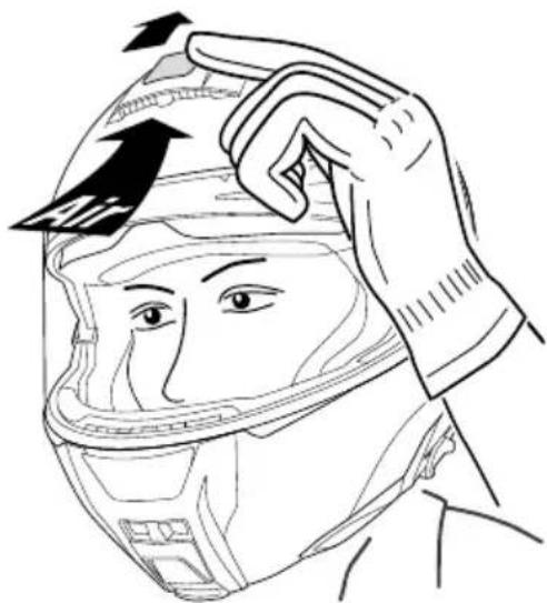 Schuberth C5 - VENTILACIÓN 4 - VENTILACIÓN DE LA CABEZA - 1