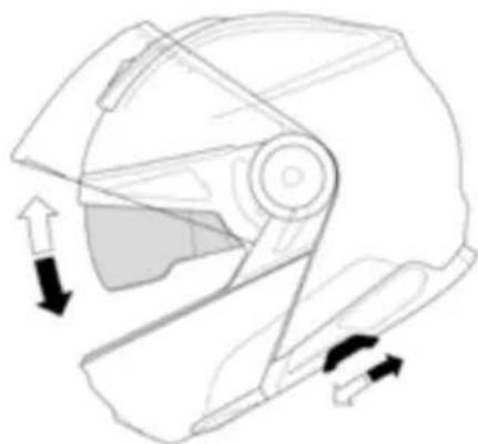 Schuberth C5 - Utilisation - 1