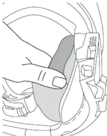 Schuberth C5 - auSBau naCKenpOlSter - 1