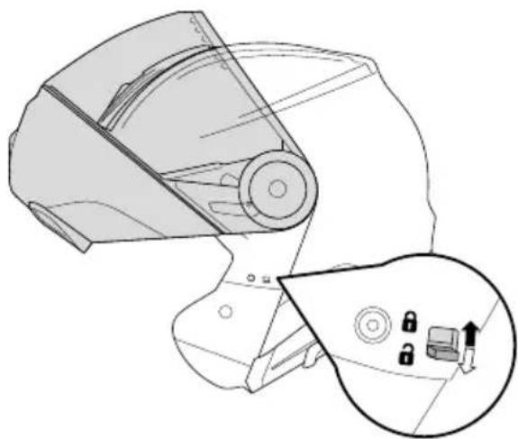 Schuberth C5 - Ver- unD entrieGeln DeS KinnteilS - 1