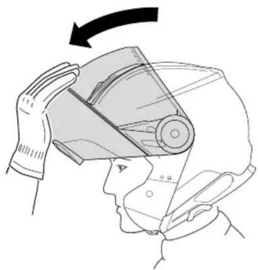 Schuberth C5 - VerrOuiller et DeVerOuiller la MentOnniere - 2