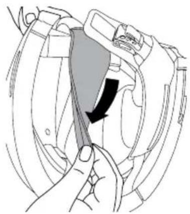 Schuberth C5 - inStalaCiÓN De la alMOhaDilla De la MeJilla - 1
