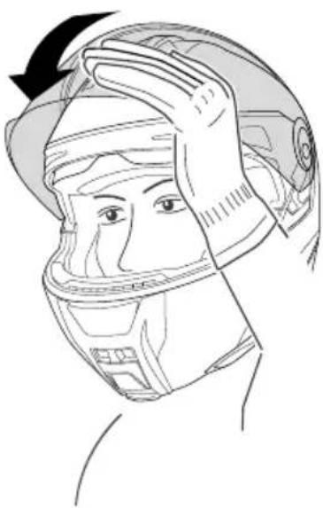 Schuberth C5 - SChlieSSen DeS ViSierS - 1