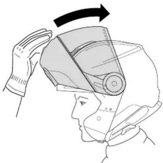 Schuberth C5 - ABRIR LA CARRILLERA - 2