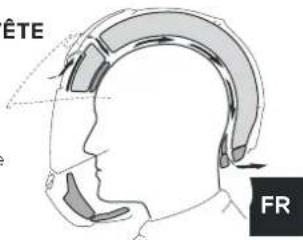 Schuberth E1 - VENTILATION 5 - AÉRATION DE LA TÊTE - 1