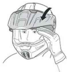 Schuberth E1 - Schließen des Visiers - 1