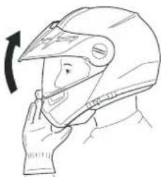 Schuberth E1 - ABRIR LA CARRILLERA - 1