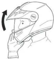 Schuberth E1 - KINGEDEELTE OPENEN - 1