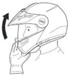 Schuberth E1 - OUVERTURE DE LA MENTONNIÈRE - 1