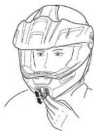 Schuberth E1 - VENTILATION 3 - AÉRATION DE LA VISIÈRE - 1