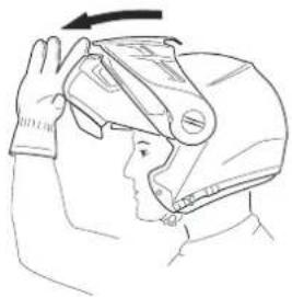 Schuberth E1 - FERMETURE DE LA MENTONNIÈRE - 1