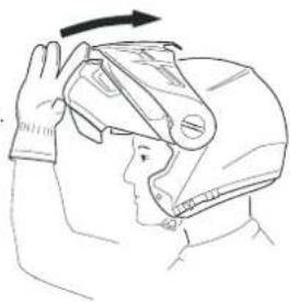 Schuberth E1 - KINGEDEELTE OPENEN - 2