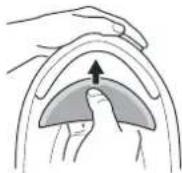 Schuberth E1 - WINDDEFLECTOR - 1