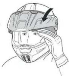 Schuberth E1 - VIZIER SLUITEN - 1