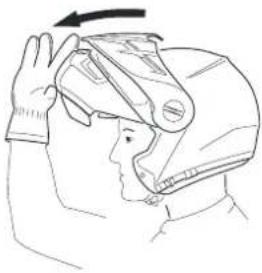 Schuberth E1 - CLOSING THE CHIN BAR - 1