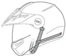 Schuberth E1 - ANTI-ROLL-OFF SYSTEM (A.R.O.S.) - 1