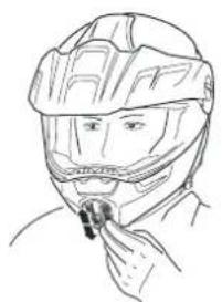 Schuberth E1 - VENTILATION DEVICE 3 - FACE SHIELD VENTILATION - 1