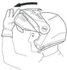 Schuberth E1 - CHIUSURA DELLA MENTONIERA - 1