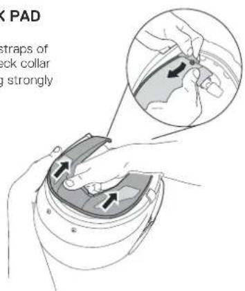 Schuberth E1 - DISMANTLING THE CHEEK PAD - 1