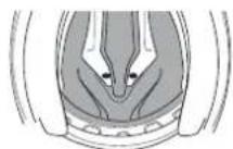 Schuberth E1 - Summer and winter adjustment flaps - 2