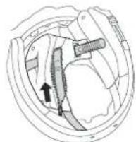 Schuberth E1 - MONTARE L'IMBOTTITURA COMFORT PER LE GUANCE - 1