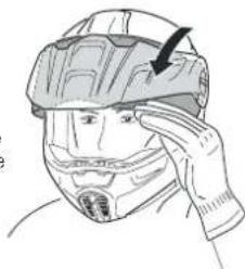 Schuberth E1 - FERMETURE DE LA VISIÈRE - 1