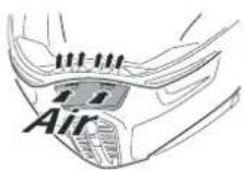 Schuberth E1 - VENTILACIÓN 5 - VENTILACIÓN MÍNIMA O₂ - 1