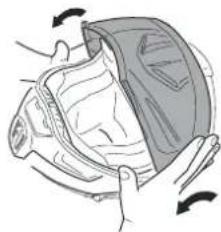 Schuberth E1 - Montaggio della visiera - 2