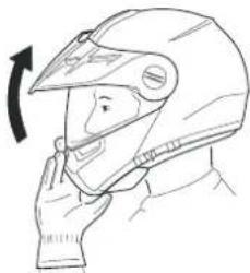 Schuberth E1 - ÖFFNEN DES KINNTEILS - 1