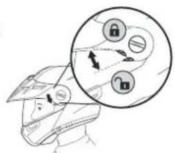 Schuberth E1 - POSIZIONAMENTO DEL FRONTINO - 1