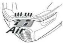 Schuberth E1 - VENTILATION DEVICE 6 - MINIMUM LEVEL OF FRESH AIR - 1