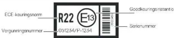 Schuberth E1 - ECE-GOEDKEURING - 1