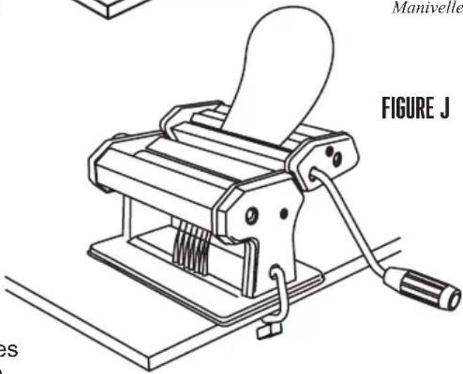 Weston 01-0201 - INSTRUCTIONS POUR COUPER LA PÂTE - 2