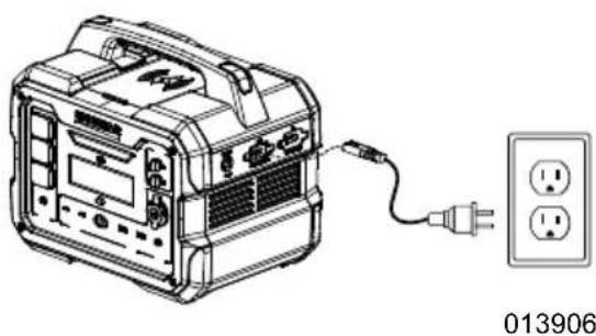 Generac G0080250 - REMARQUE IMPORTANTE : Toujours utiliser le(s) cordon(s) de charge fourni(s) avec la centrale. - 1