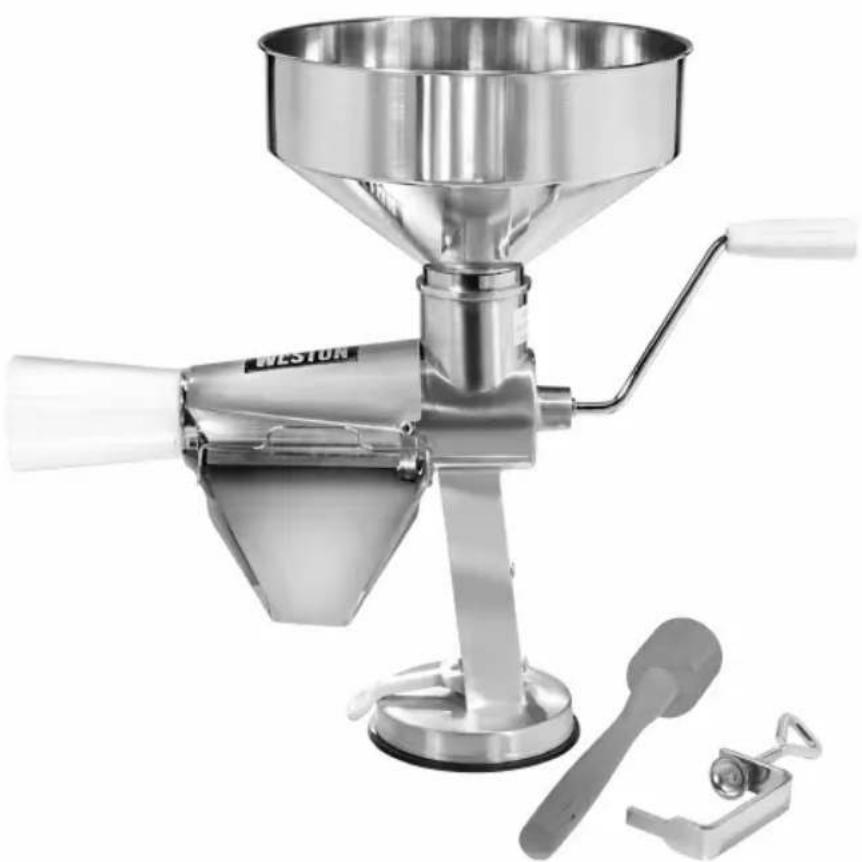 Weston 07-1201-W - METAL TOMATO STRainer - 1