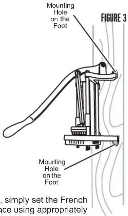 Weston 36-3550-W - HORIZONTAL MOUNTING INSTRUCTIONS - 1