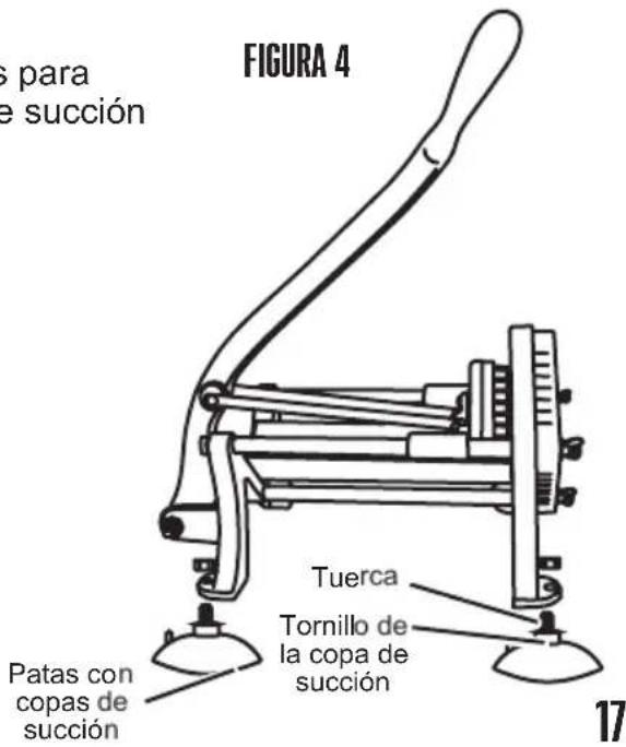 Weston 36-3550-W - INSTRUCCIONES DE MONTADO HORIZONTAL CON COPAS DE SUCCIÓN - 1