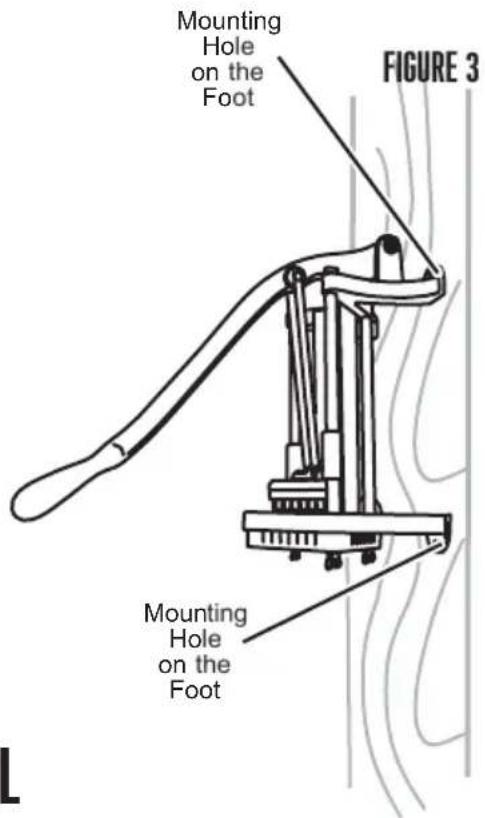 Weston 36-3550-W - INSTRUCTIONS DE MONTAGE VERTICAL - 1
