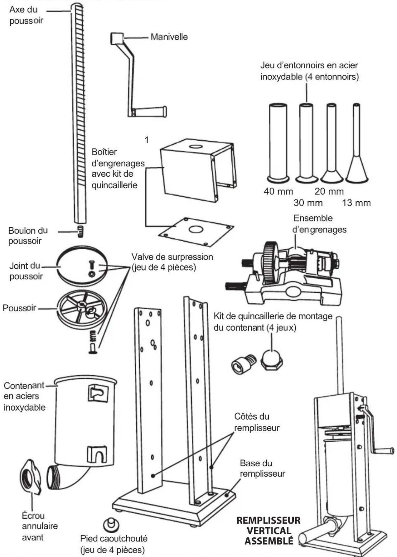 Weston 86-3001-W - DESCRIPTION DE LA PIECE - 1