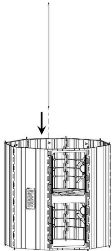 BLACK & DECKER BDSTGA9701 - Section 1: Assemble the Composter Barrel - 17
