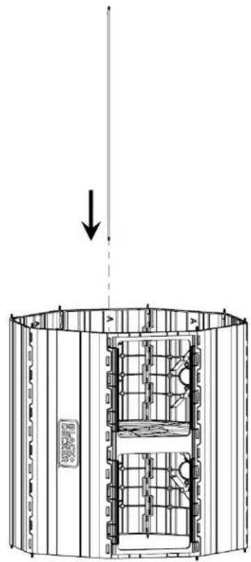BLACK & DECKER BDSTGA9701 - Section 1: Assembler le Tambour du Composteur - 13